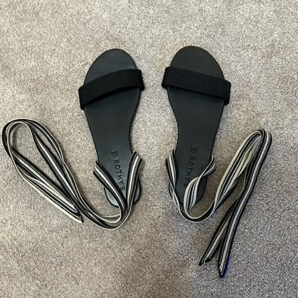 Rothy’s Strappy Tie Sandal, 5 - Picture 3 of 4